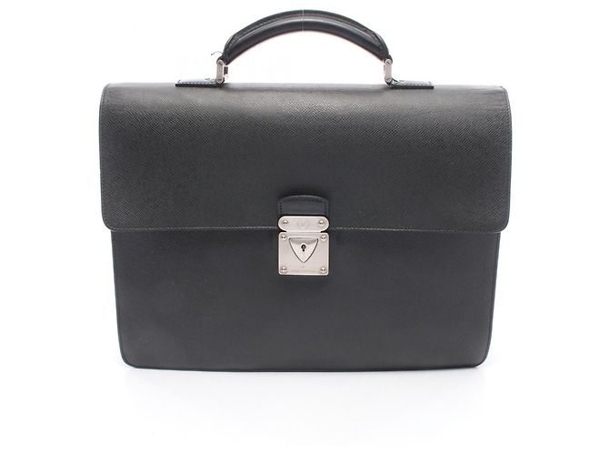 Sac de bureau Louis Vuitton Robusto 1 Marron Noir Gris