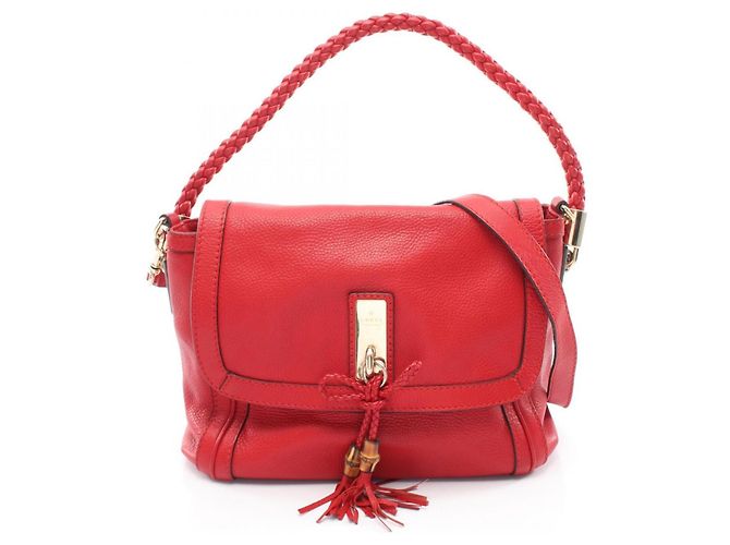 Borsa a tracolla 2-Way Gucci Bella Rosso