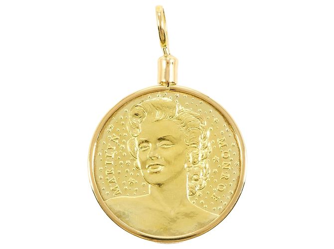 Autre Marque Colgante de oro amarillo de 18K Dorado