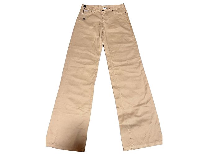 Dolce & Gabbana Junior Baumwollhose Beige
