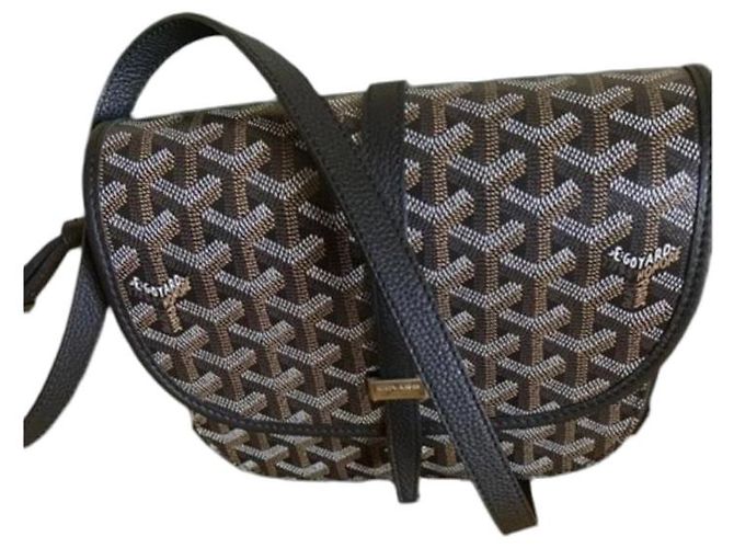 Goyard Borsa a Tracolla Belvedere Silver hardware