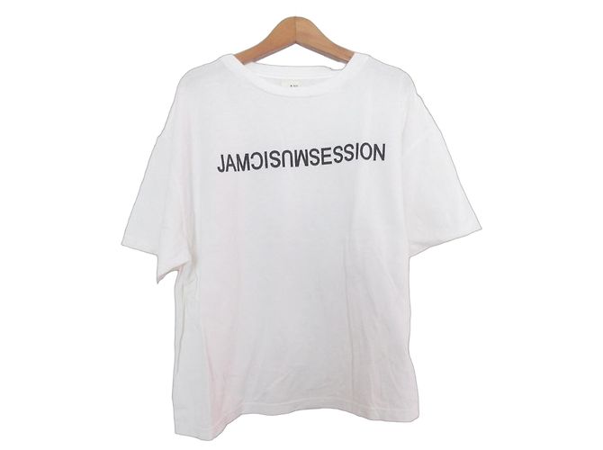 Autre Marque Camiseta de algodón con estampado N.Jam Blanco