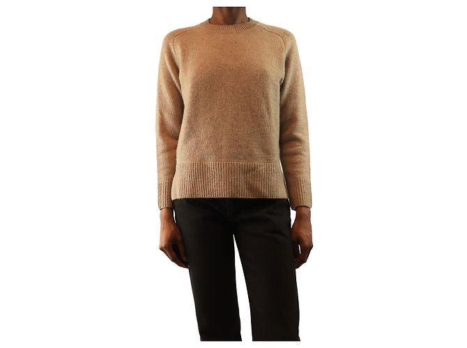 Autre Marque Col rond beige - taille XS