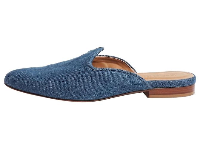 Autre Marque Blaue Denim-Mules - EU 41