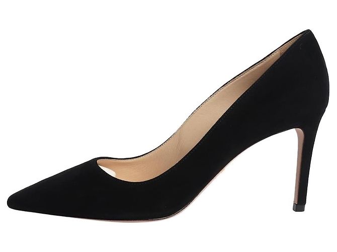 Prada Escarpins en daim noir - taille EU 38
