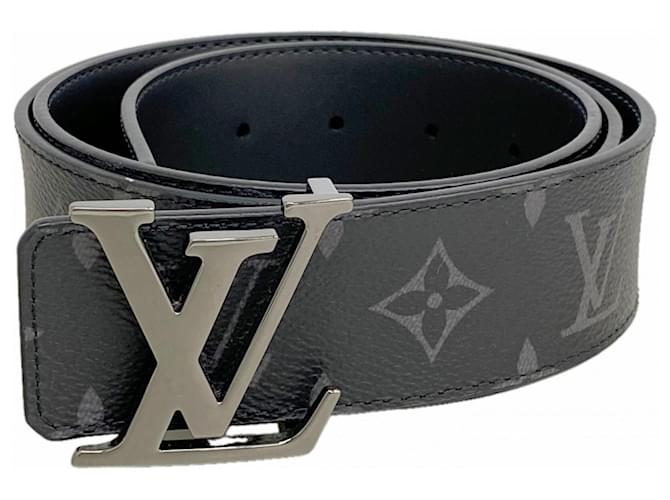 Cinto Louis Vuitton Monogram Eclipse Preto