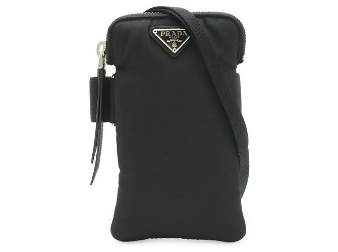 Custodia per smartphone Prada Triangle Nero