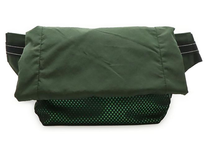 Borsa Body Bottega Veneta Nero Verde Cachi