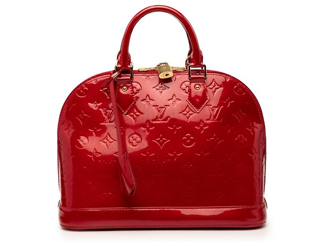 Louis Vuitton Alma PM Monogram Vernis rosso
