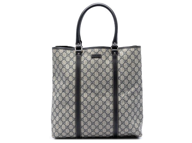Gucci Beige GG Supreme Joy Vertikaler Tote