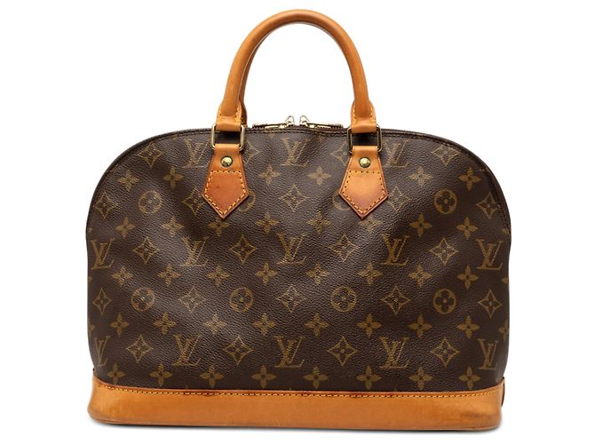 Louis Vuitton Marrom Monogram Alma PM