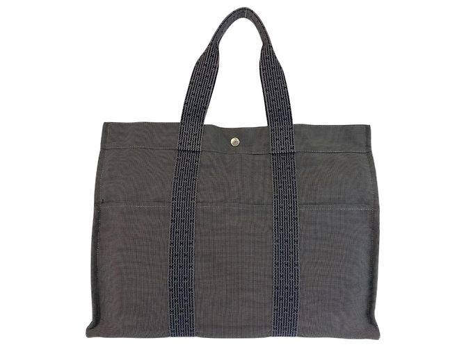 Hermès Sac cabas Hermes Herline GM Marron
