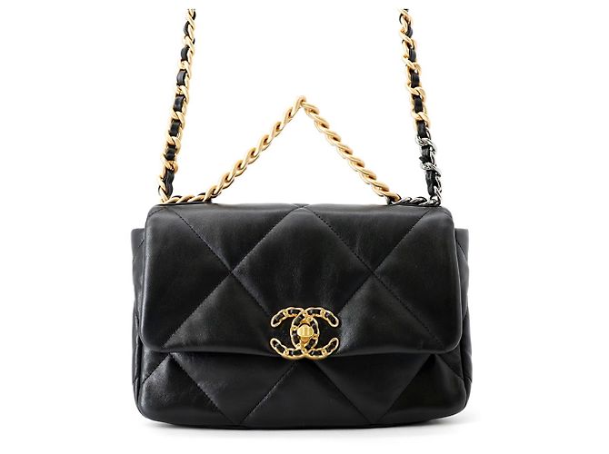 Borsa a Spalla Chanel Matelassé Chain Nero