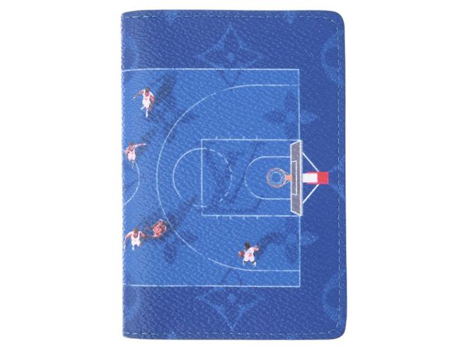 Tarjetero Monogram Blue Louis Vuitton Azul Monograma