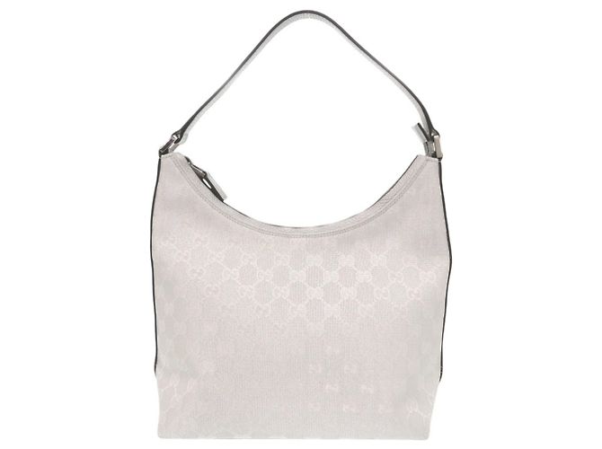 Bolsa de ombro Gucci GG Canvas e couro