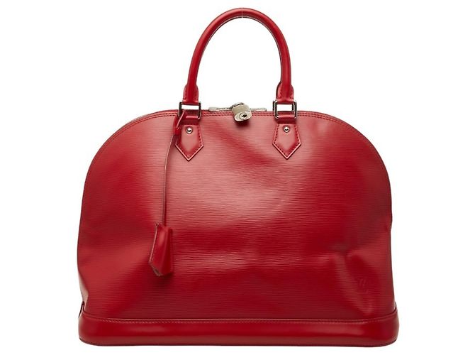 Louis Vuitton Epi Alma GM Handtasche Rot
