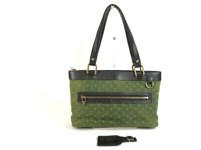 Bolsa Louis Vuitton Monogram Mini Lucille PM Caqui