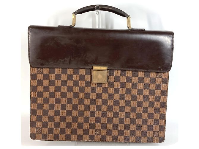 Mallette Louis Vuitton Damier Altona PM Marron Damier ebène