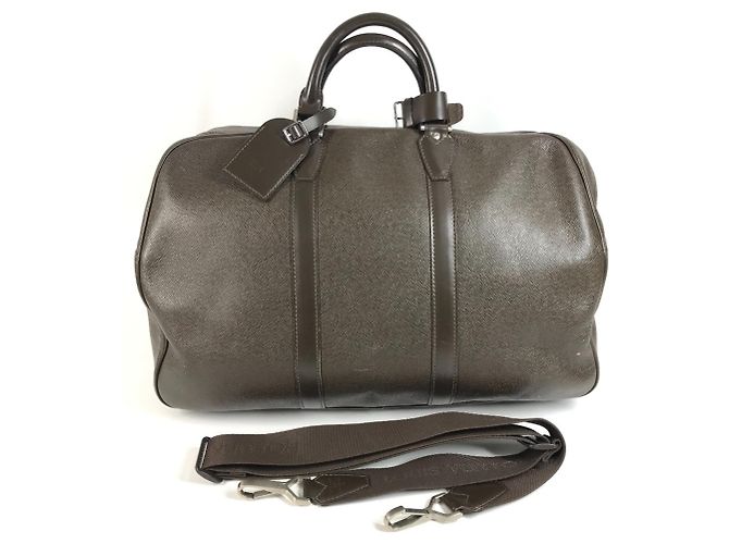 Borsa da Viaggio Louis Vuitton Taiga Kendall PM Marrone