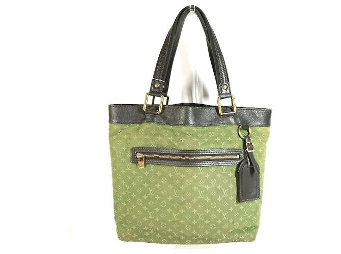 Bolsa Louis Vuitton Monogram Mini Lucille GM Caqui
