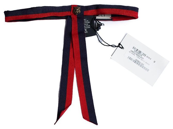 Gucci, Karal tiger bow Rosso