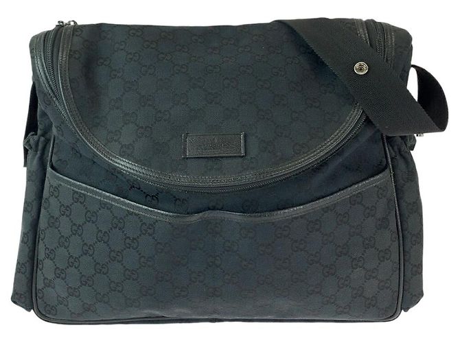 Borsa a tracolla GG Canvas Gucci Nero