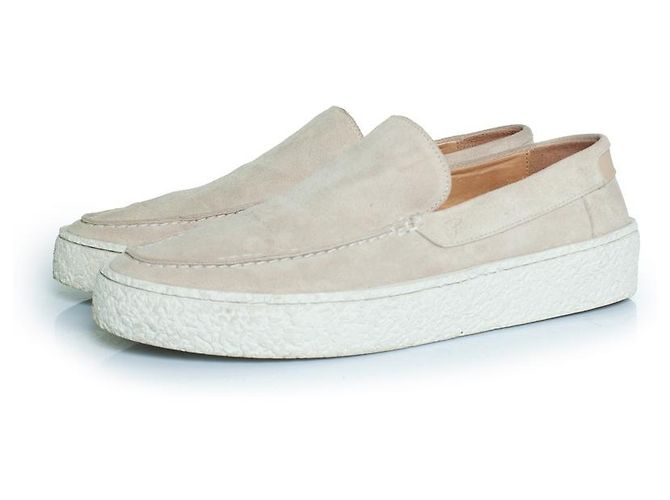 Autre Marque Mocassin Posa en daim beige Marron