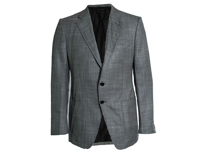 Tom Ford, blazer Pied de poule O`Conner Preto