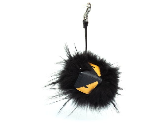 Fendi, Bag Bug charm volpe Nero