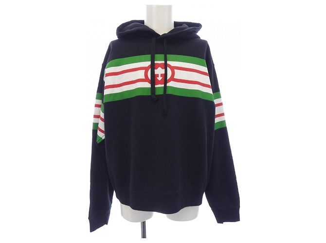 Moletom com capuz de algodão Gucci Preto