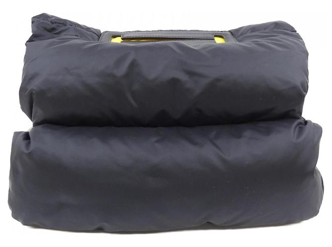 Valextra Down Cover Nylon Taschenabdeckung Schwarz