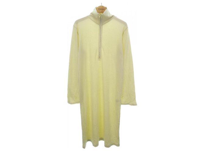 Autre Marque 6ROKU Kleid Gelb