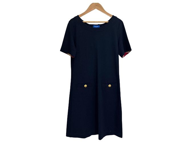 Autre Marque Kleid BLUE LABEL CRESTBRIDGE Blau Marineblau
