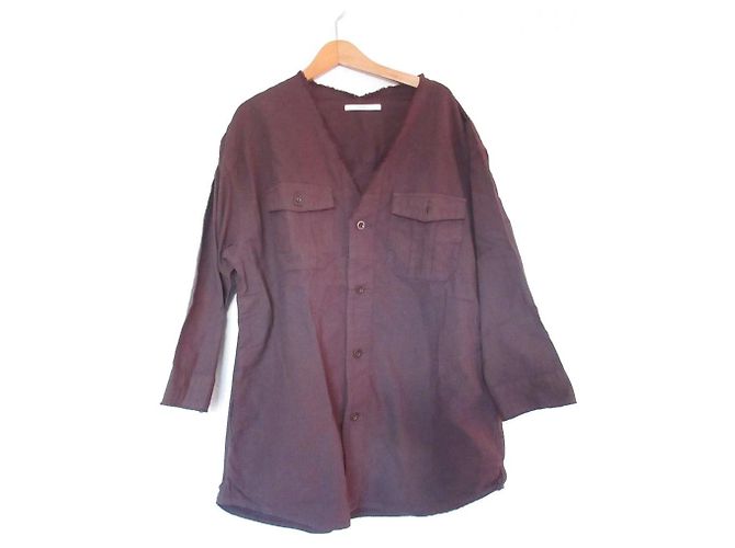 Autre Marque Giacca camicia safari remake Johnbull Marrone