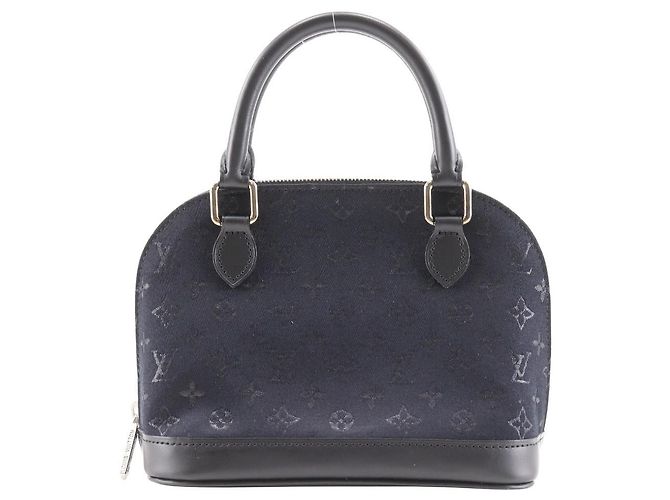 Petit sac à main Alma Monogram Louis Vuitton Noir