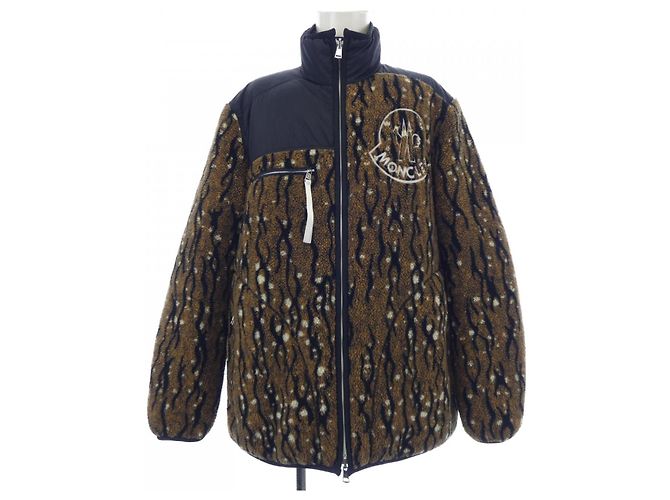 Moncler Genius INAGI Down Jacket Brown Black