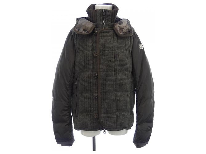 Moncler MAUBEUGE Down Jacket Brown Khaki