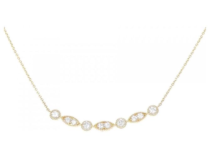 Autre Marque Collana con diamante Au750 D'oro
