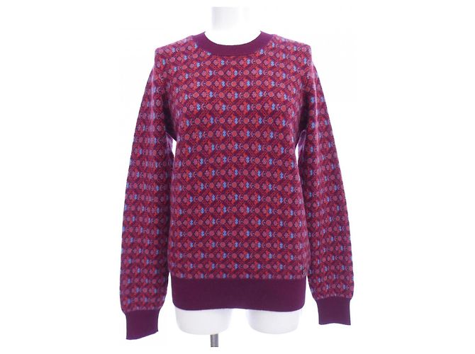 Chanel Kaschmirstrick Rot