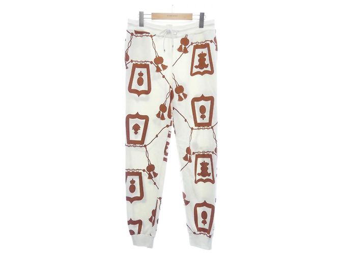 Hermès Pantalones de lana Hermes Beige
