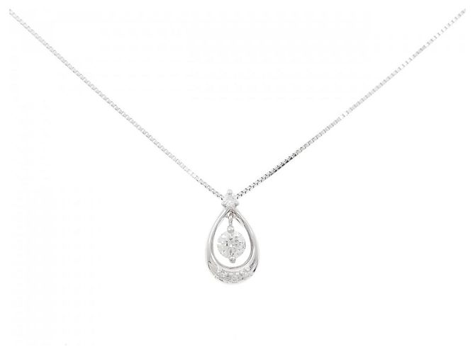Autre Marque Collar de Diamantes Au750/Au585 Plata