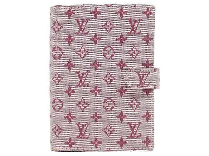 Louis Vuitton Monogram Mini Agenda PM R20912 Organizer Red
