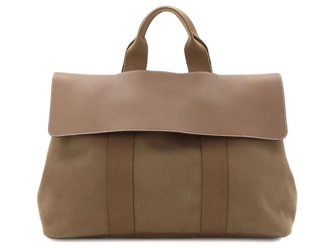 Hermès Hermes Valparaiso MM Handbag Beige
