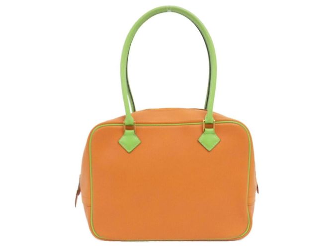 Hermès Bolsa Hermes Mini Plume Laranja