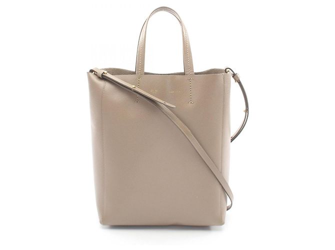 Céline Sac cabas 2-en-1 Celine Vertical Small Beige