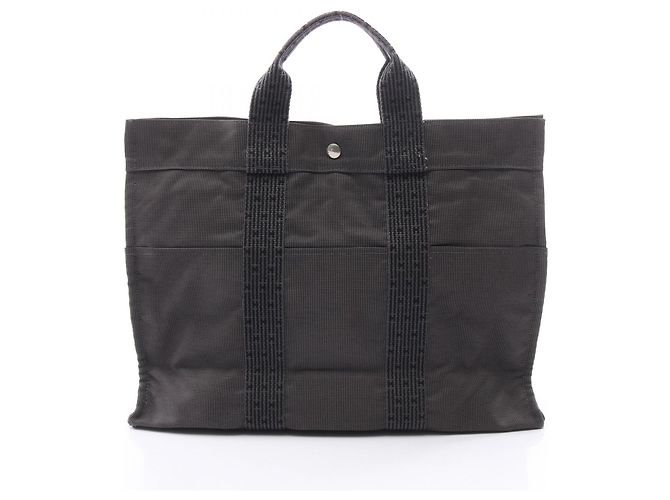 Hermès Borsa Tote Hermes Herline MM Marrone