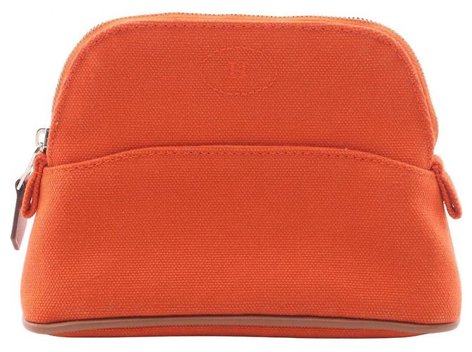 Hermès Hermes Bolide Pouch 15 Mini Handbag Red Orange