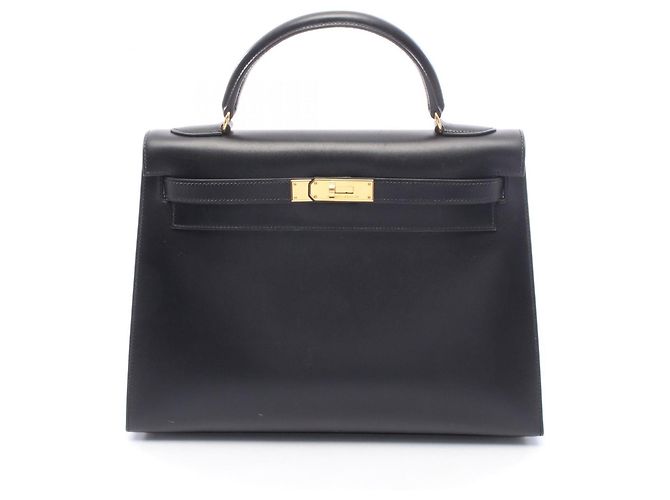 Hermès Borsa Hermes Kelly 32 Black Nero