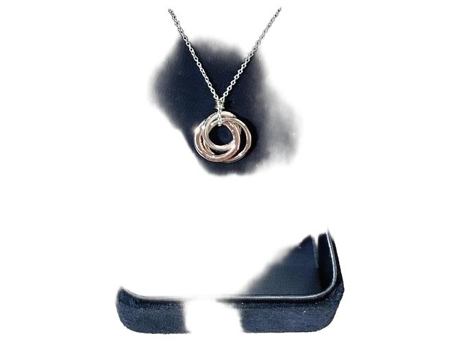 Collana Tiffany & Co. 1837 Oro Tricolore e Diamanti Multicolore