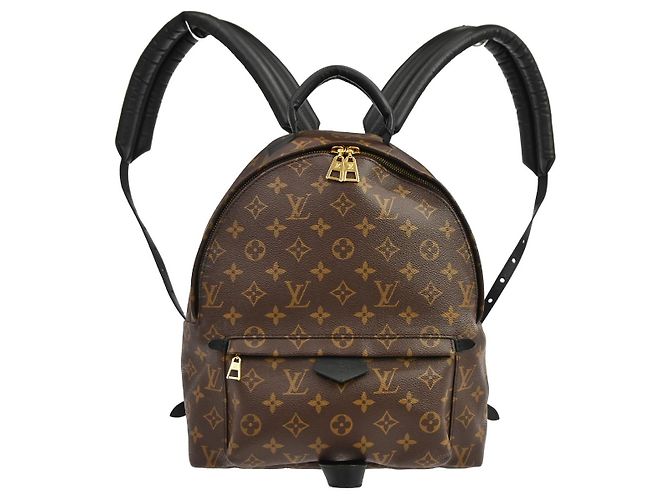 Sac à dos Louis Vuitton Palm Springs Monogram Canvas MM Marron